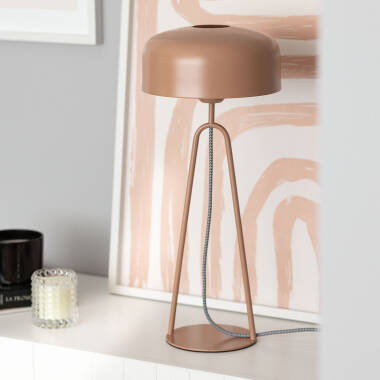 Stolní Lampa z Kovu Luca