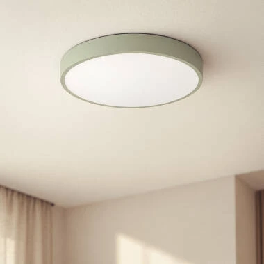LED Deckenleuchte Rund Metall Dari Ring