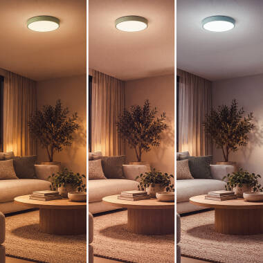 Dari Ring Round Metal LED Ceiling Light