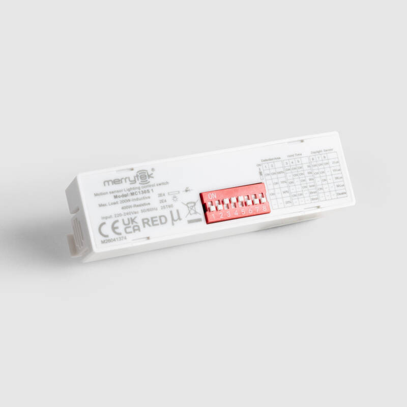 Immagine di Sensore di Movimento MERRYTEK per Plafoniera Stagna LED 140 lm/W 3CCT IP65 IK10