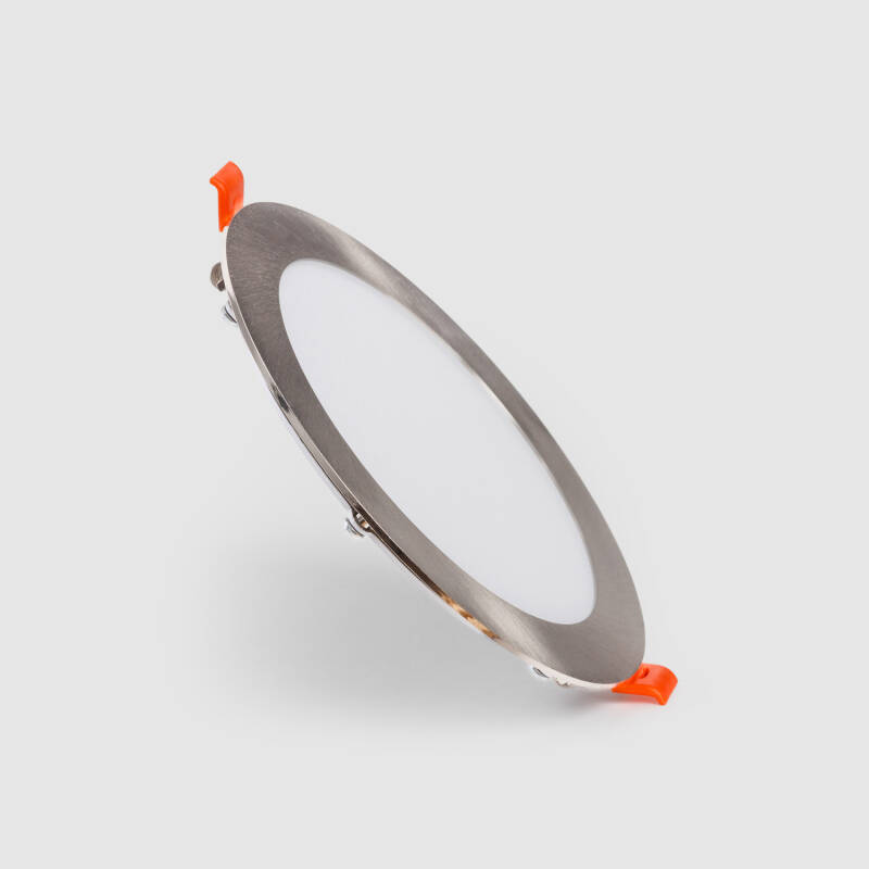 Image of Round SuperSlim 12W LED Downlight Ø155mm in Silver