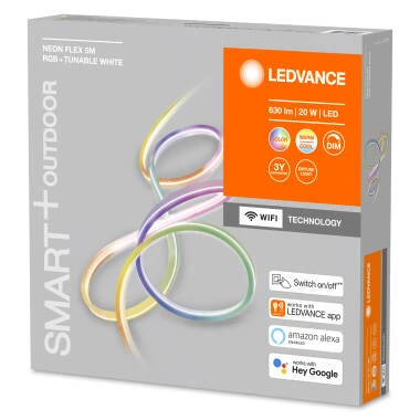 LED Strip Neon Flex  RGBTW 20W Dimbaar Smart +WiFi 5m LEDVANCE 4058075504806