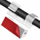 Image of Pack 20 Self-adhesive Clip Organiser For Cable Ø 8mm