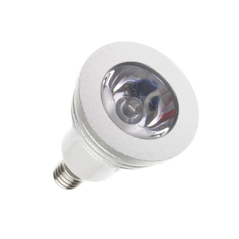 Afbeelding van E14 3W RGB LED lamp 