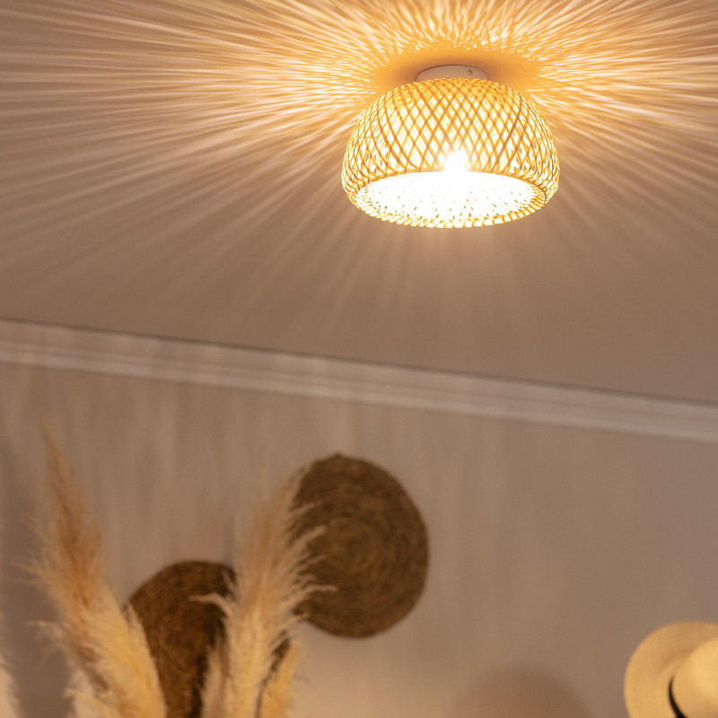 Image of Kea Bamboo Ceiling Lamp 