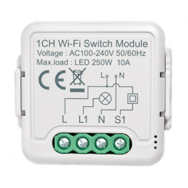 Einfacher WiFi-Touch-Schalter Modern - Ledkia