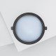 Image of Black Round New Hublot 12W LED Surface Panel Ø170 mm