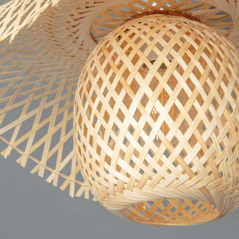 Image of Moraira Bamboo Ceiling Lamp 