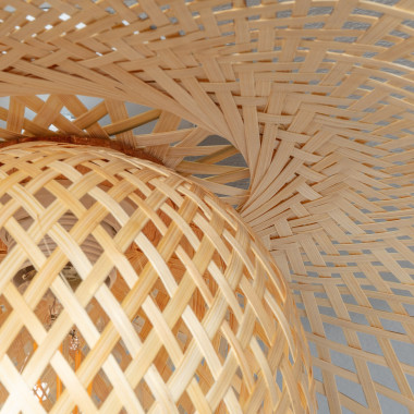 Image of Moraira Bamboo Ceiling Lamp 
