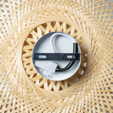 Image of Moraira Bamboo Ceiling Lamp 