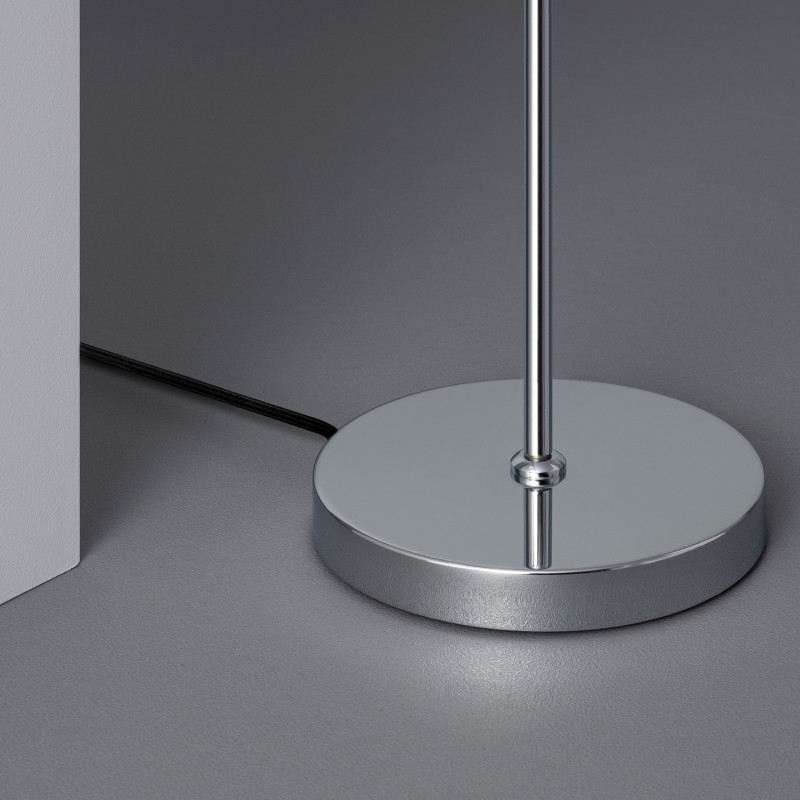 Image of Pangiri Metal & Cloth Floor Lamp