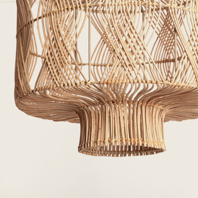 Bild von Lampenschirm für Hängeleuchte Rattan Oia
