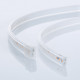Image of [NO ACTIVAR] Super Warm White LED Strip 220V AC 120 LED/m Dimmable 14mm Wide Cut at Every 10 cm IP67