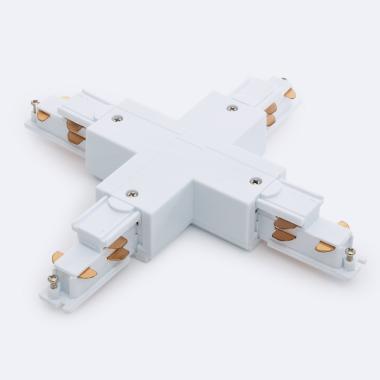 Connector Tipo X para Carril Trifásico DALI