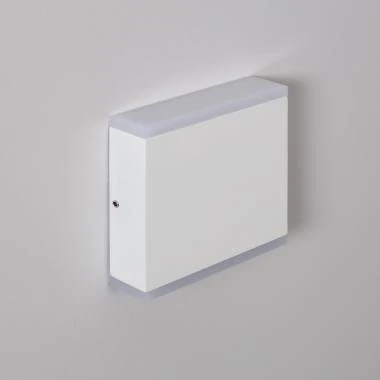 LED-wandlamp Outdoor  6 W Aluminium Dubbelzijdige Verlichting Vierkant Wit Orus