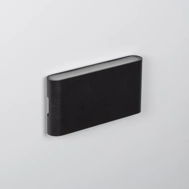 Applique per Esterni LED 12W Alluminio Illuminazione Doppia Luce Vesta Nero