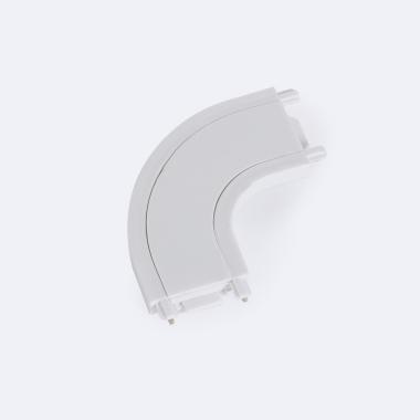 Curved L Connector for Surface Mounted 25mm SuperSlim 48V Magnetic Track