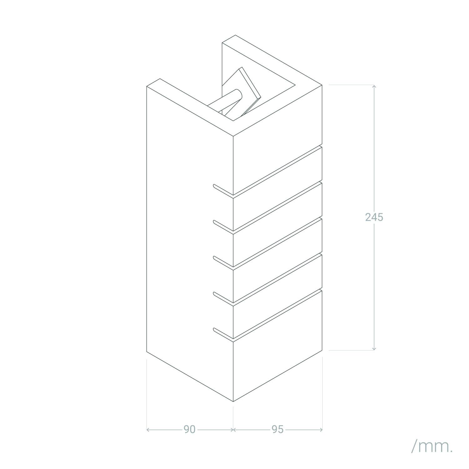 Kinkiet Ścienny z Gipsu Podwójne Oświetlenie Rubi - parametry