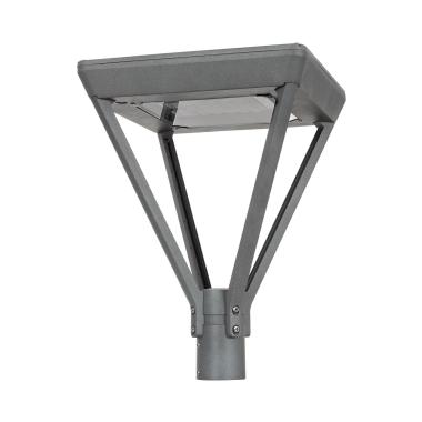 Lampione LED 40W Aventino Square LUMILEDS PHILIPS Xitanium Regolabile 1-10V