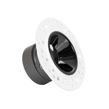 Portafaretto da Incasso Conico Lux Foro Ø 55 mm Stucco/Cartongesso