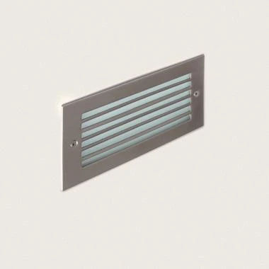 Balise Extérieure LED 9W Encastrable Murale Acier Inoxydable Noir Drive