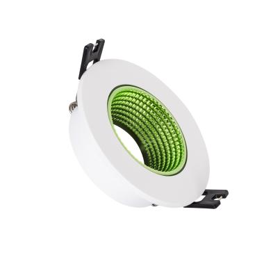 Downlight-Ring Rund Schwenkbar Farbig für LED-Glühbirnen GU10 / GU5.3 Schnitt Ø80 mm