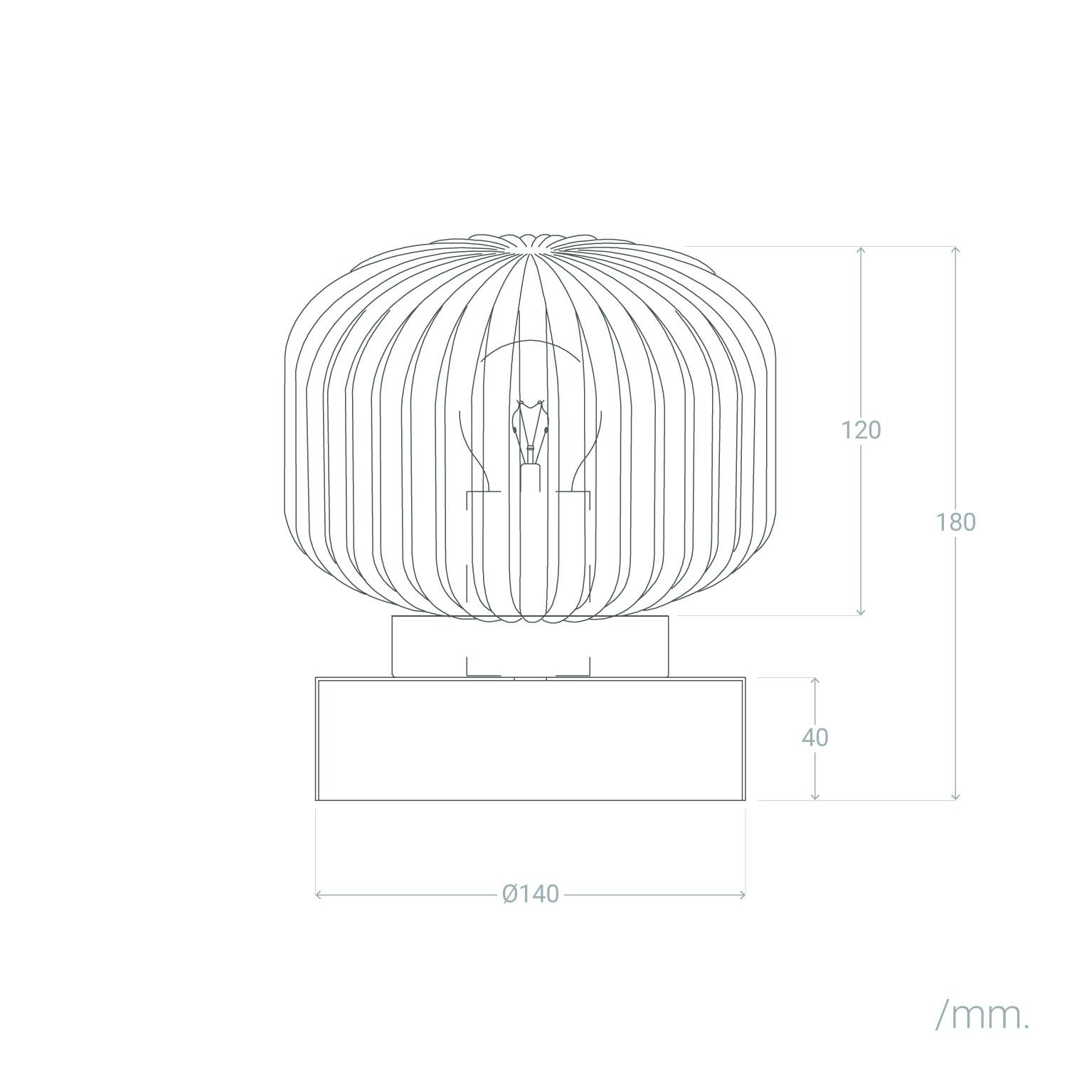Kinkiet Ścienny z Metalu i Szkła Windsor - widok prezentacyjny