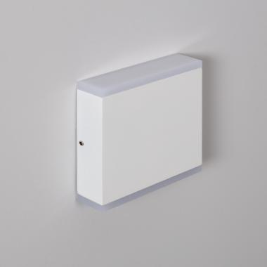 Orus 6W Square Outdoor Double Sided LED Wall Light White