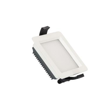 Faretto da Incasso LED 10W Quadrato Aero 130 lm/W Microprismatico LIFUD Foro 85x85mm SAMSUNG