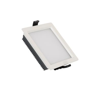 Faretto da Incasso LED 15W Quadrato Aero 130 lm/W Microprismatico LIFUD Foro 135x135mm SAMSUNG