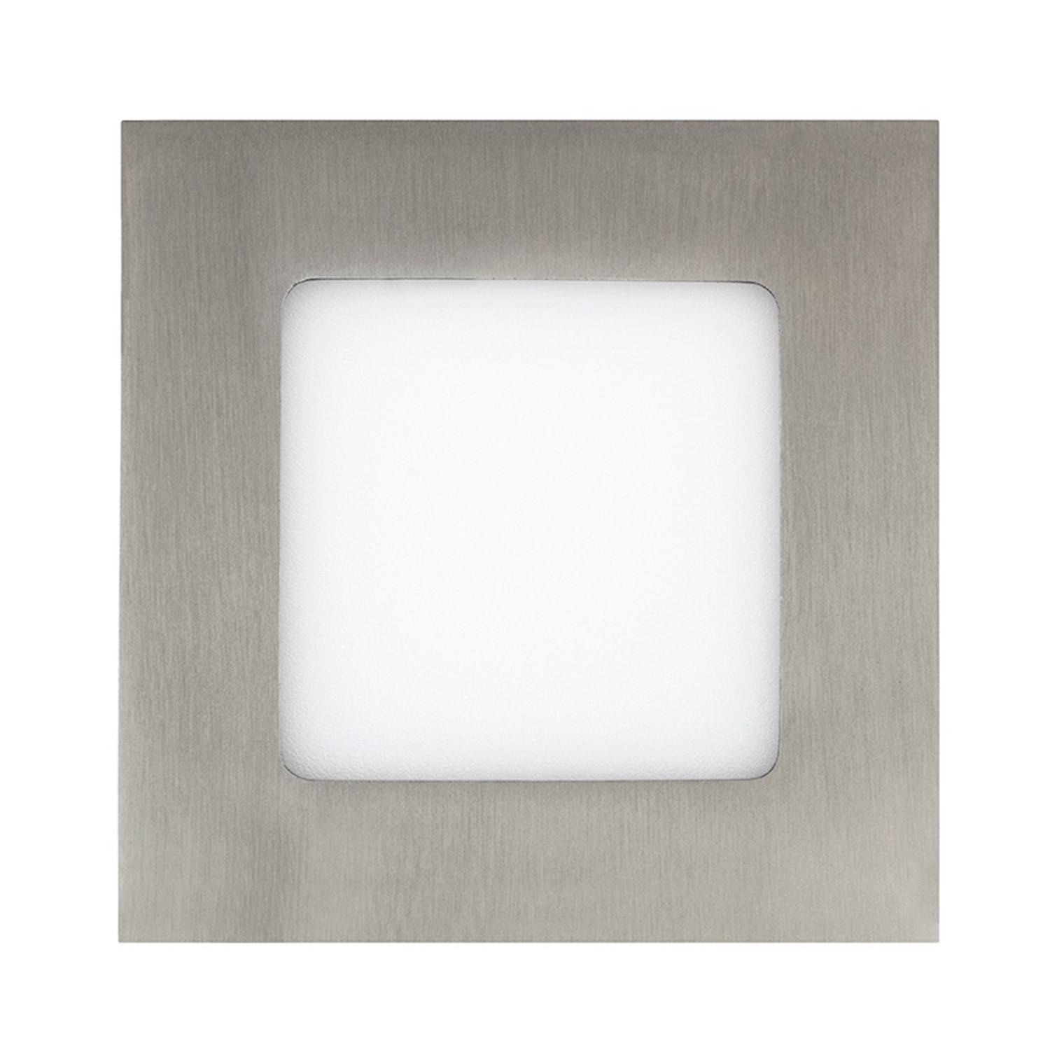 Downlight LED 6W Kwadratowy SuperSlim Silver Wycięcie Ø 105x105 mm - widok szczegółowy