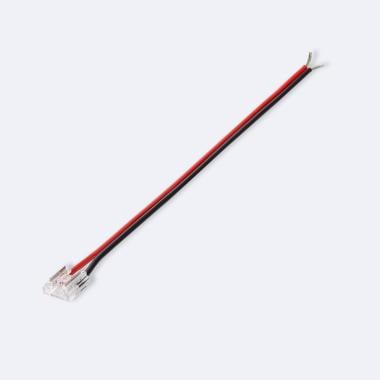 Connettore Hippo con Cavo per Strisce LED 24/48 V CC SMD e COB IP20 Larghezza 10 mm