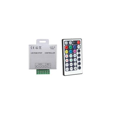 Controller Regolatore Striscia LED RGB 12/24V DC con Telecomando RF
