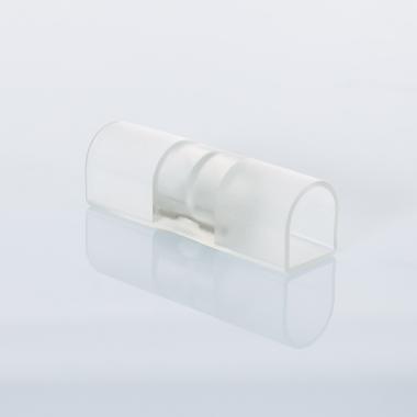 Connectorkabel Neon LED Strip 7,5 W/m Monochroom 220V AC 120 LED/m Halfrond 180º IP67 in te korten om de 100 cm