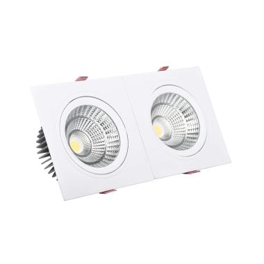 Madison Rectangular 20W LED Downlight 205x90mm Cut Out