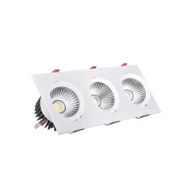 Faretto da Incasso LED 15W Rettangolare Madison Foro 275x75 mm