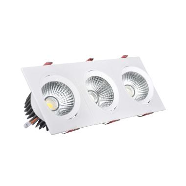 Madison Rectangular 45W LED Downlight 400x120mm Cut Out