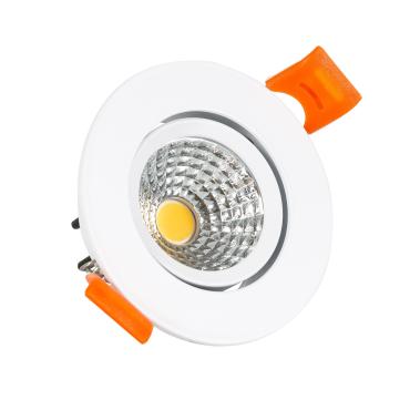 LEDKIA 9W LED Einbaustrahler - Rund, 5000K Kaltweiß, CRI90, Ausschnitt Ø90 Mm - Flimmerfrei & Dimmbar