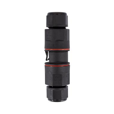 Kabelconnector Waterdicht 3 contacten met snelkoppeling 0.5mm²-2.5mm² IP68