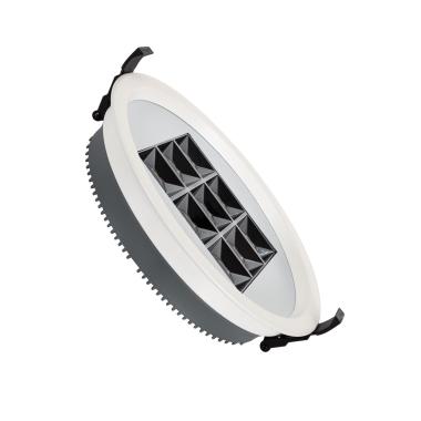 Faretto da Incasso LED 30W Circolare Aero UGR13 Foro Ø 205 mm