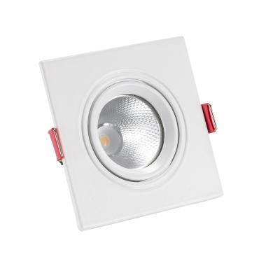 Faretto da Incasso LED 5W Quadrato Madison Foro Ø 75mm