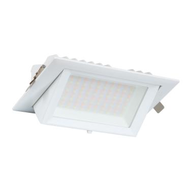 Rectangular Adjustable 38W LED Downlight 210x125mm Cut Out SAMSUNG 130lm/W LIFUD