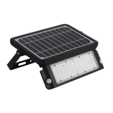 Proiettore LED Solare 10W IP65 con Sensore di Movimiento PIR e Crepuscolare