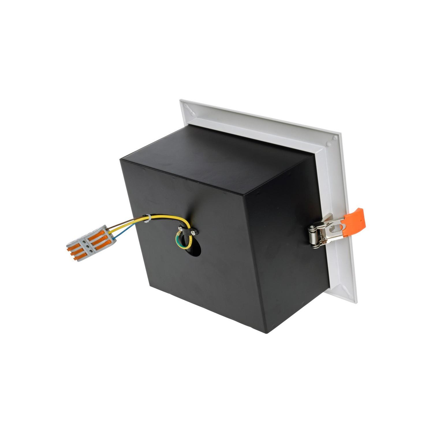 Downlight LED 12W Nastawny Kwadratowy AR111 Cięcie 165x165 mm - widok 2