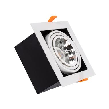 LED Downlight Einbaustrahler 15W AR111 Schnitt 155x155 mm