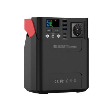 Přenosný Bateriový Generátor s Měničem Proudu Výstupem Schuko a USB