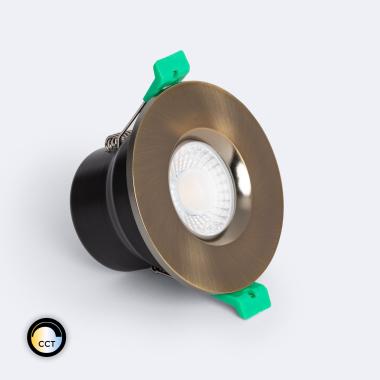 Faretto Downlight LED 5-8W Circolare Ignifugo Regolabile IP65 Foro Ø 65 mm Solid Design
