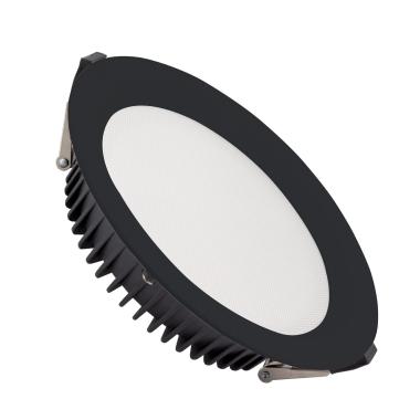 Podhledové LED Svítidlo 50W Kruhové SAMSUNG Aero 130lm/W Mikroprismatické LIFUD Výřez Ø 200 mm v Černá