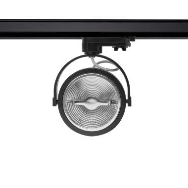 CREE 15W 3-Circuit Track AR111 Dimmable LED Spotlight Black
