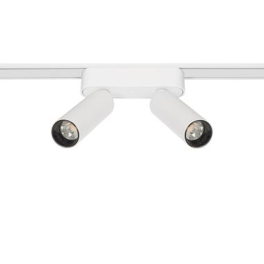 Magneet Rail Dubbele Spots Eenfase 25mm SuperSlim 14W 48V Wit
